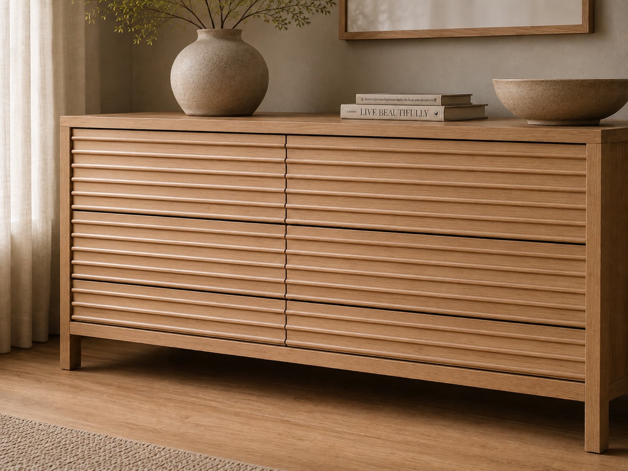 Adagio 18 wood wall panel